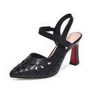 Scarpin Fiorella de Couro - Coleção 2025 (Promoção Black Friday)